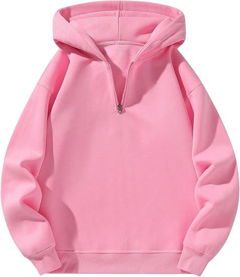 Cozy Fleece-Lined Zip Hoodie for Casual Sporty Comfort