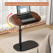 Office Desk Computer Workstations Laptop Table, A Mobile And Adjustable Side Table/folding Table, Suitable For Home Office Desks, Coffee Tables And Bedside Sofas, Used In Office Reception, Offices,...