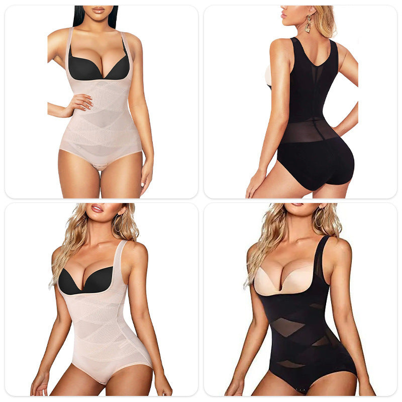 Breathable Mesh Underwire Bodysuit & Tummy Sculptor