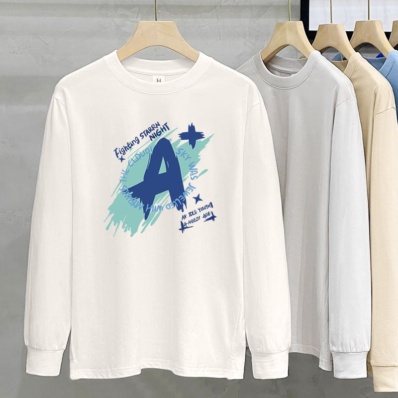 Women's 230g Heavy Cotton Long-Sleeve Tee