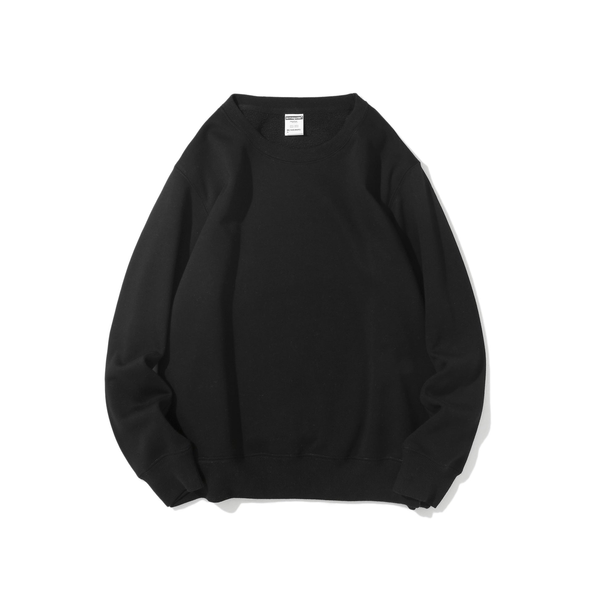 Cozy Fleece-Lined Candy Color Pullover Sweater