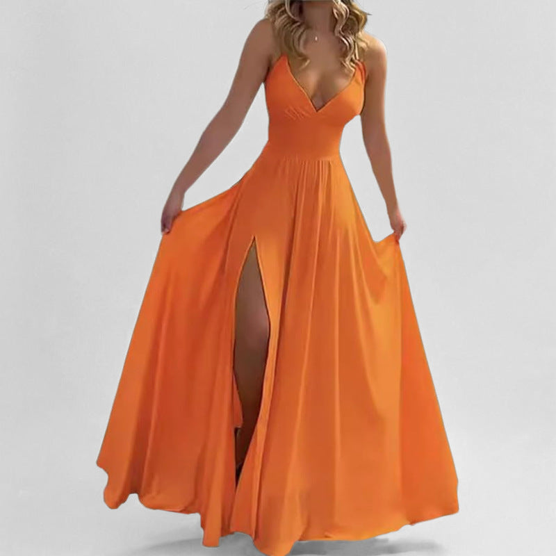 Summer New Women's Fashion European and American Cross-border Spagh…