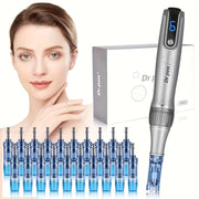 Professional Microneedle Skin Care Pen with 25 Cartridges