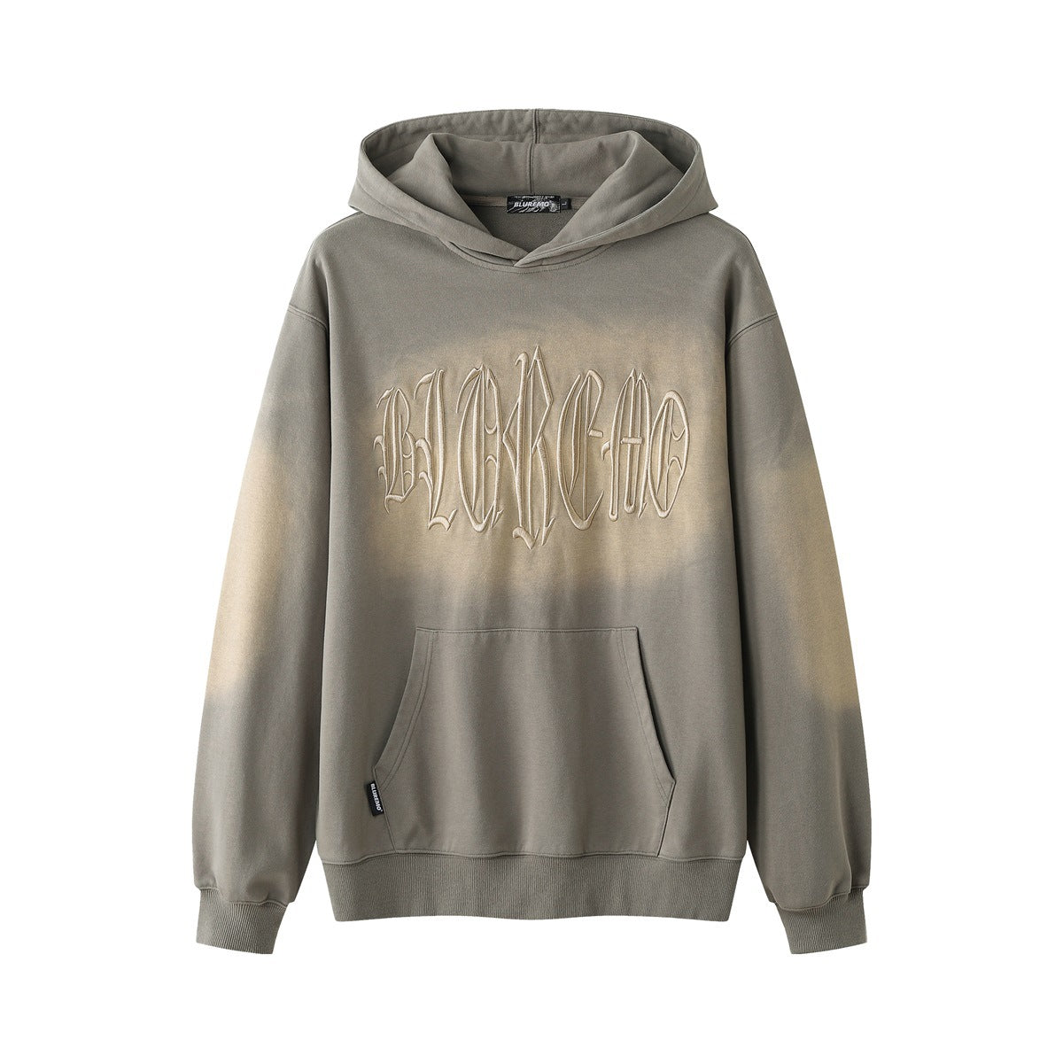 Embroidered Letter Pullover Streetwear Sweater