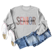Women's Letter Print Casual Long Sleeve Loose Sweater