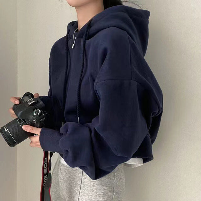 Cozy Oversized Women's Hooded Sweater