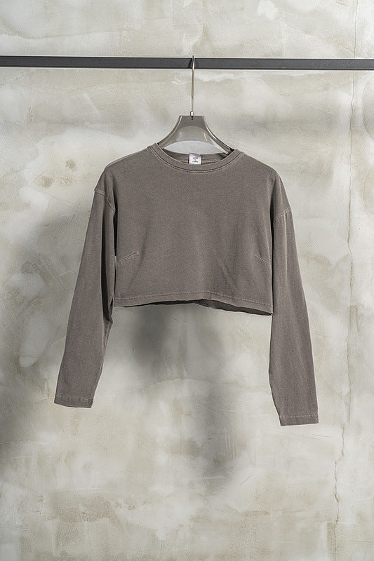 Cotton Short Long Sleeve Loose Tide Brand Women T