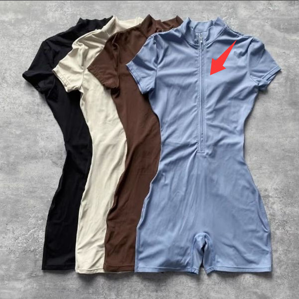 Women's Slim Fit Fitness & Dance Short Romper