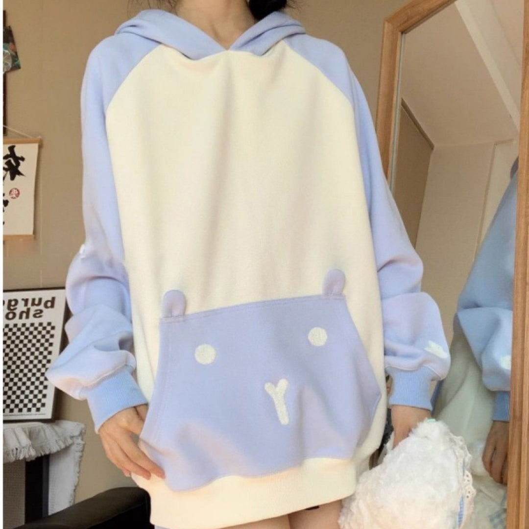 Cute Casual Loose Hooded Autumn & Winter Sweater for Women