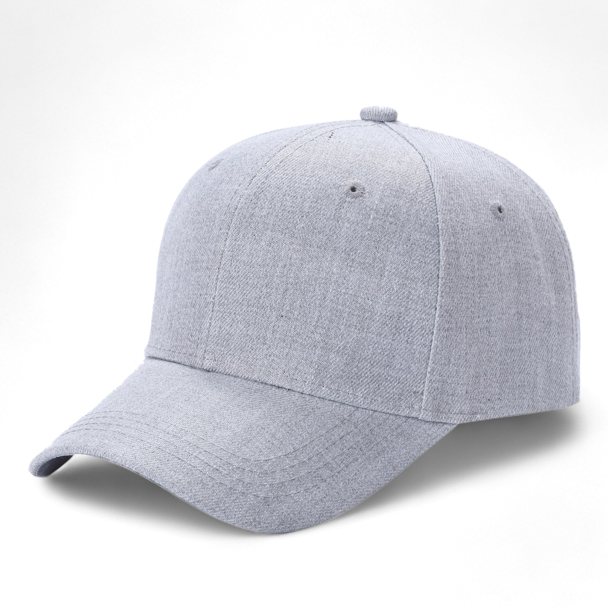 Unisex Premium Adjustable Baseball Cap – Solid Plain Color with Curved Visor