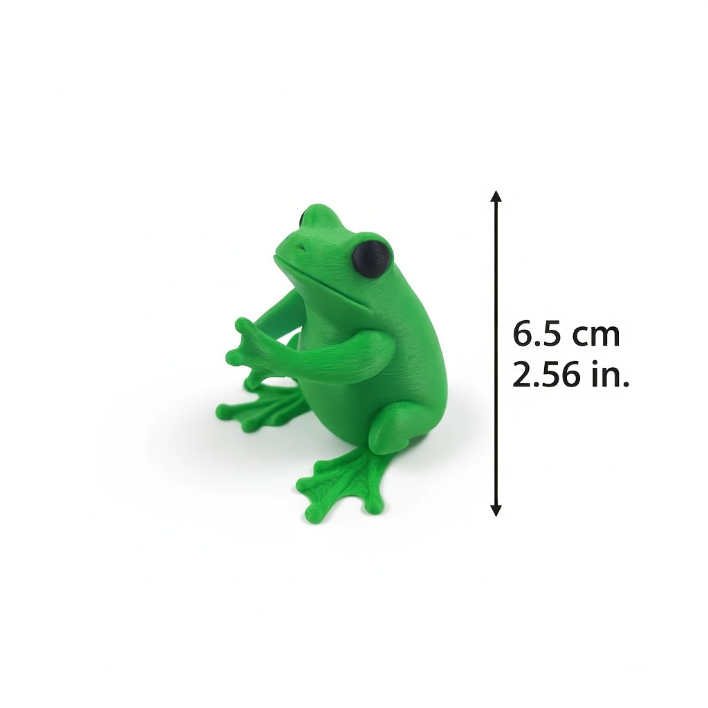 Green Frog Pen Holder – 3D Designed Office Organizer