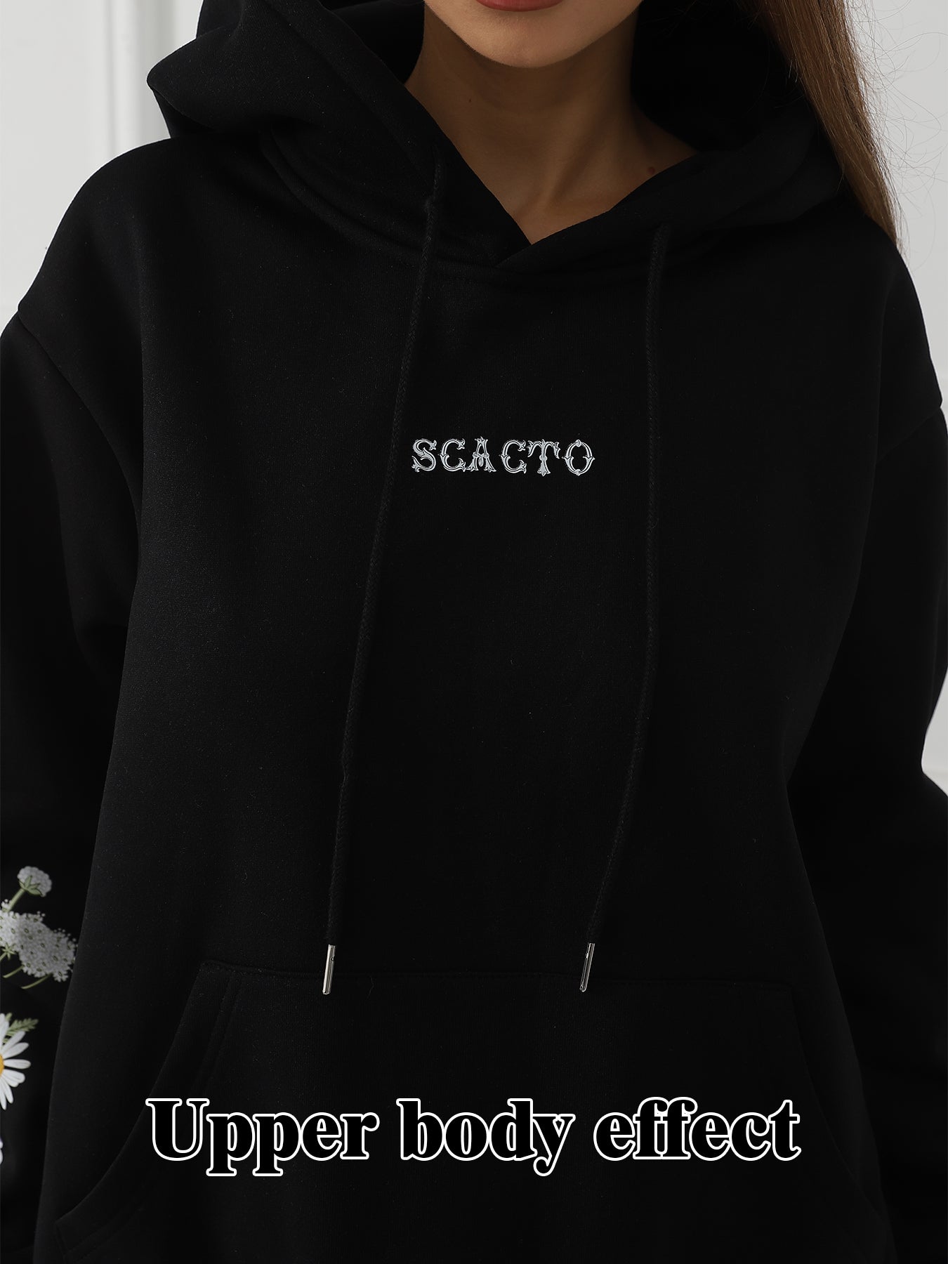 Women's Floral Long Sleeve Sweatshirt