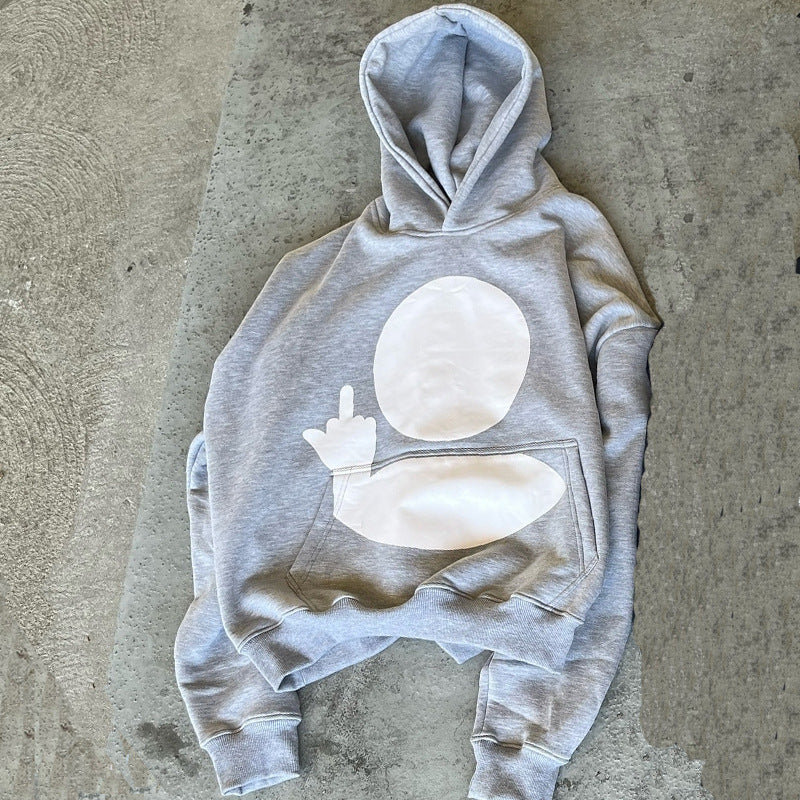 Funny Cartoon Streetwear Pullover Sweater