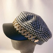 Vintage Newsboy Cap for Women - Sun Protection & Breathable