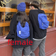 American Retro Love Sweater With Schoolbag