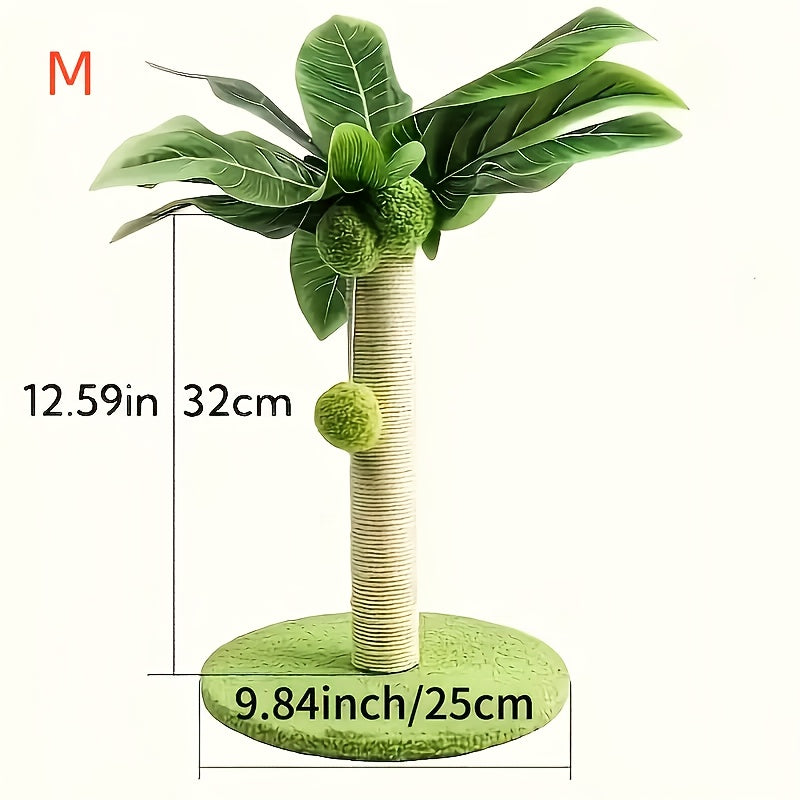 A Cat Scratching Post With Hanging Balls Suitable For All Seasons - An Essential Toy For Indoor Cats, A Decorative Cat Climbing Frame For Your Home, Definitely Worth Having.