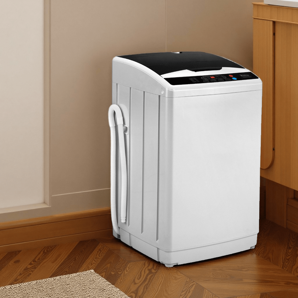 17.6 Lb Portable Washer and Dryer Combo - 10 Wash Programs with Top Load Design