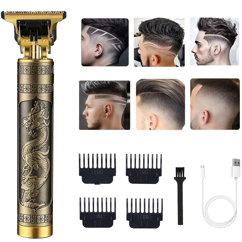 3-in-1 Set/2-in-1 Set/1pc Men's Hair Clipper Set And Beard Trimmer Set Men's Hair Clippers USB Charging Hair Clipper