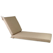 Garden Recliner Cushion, Outdoor Removable Washable Recliner Pad, High Resilience Non-Fading with Straps, 1000 Hours High Sun Exposure Color Fastness, Beach Recliner Pad, Outdoor Furniture Chair Pad, 1pc