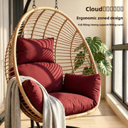 Cloud-Like Wraparound for hammock Cushion, High-Rebound Ergonomic Filling, Thick And Plush, Specialty Seat Pad for Hammocks, Machine Washable, Outdoor Use