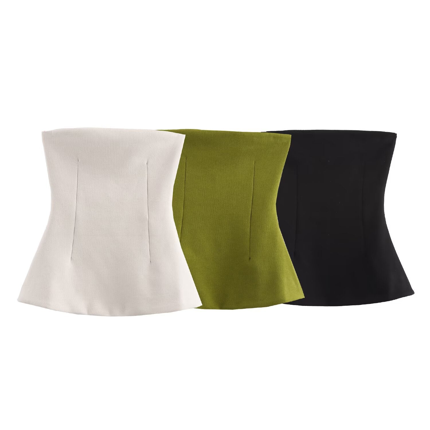 Versatile Double‑Sided Tube Top – Trendy Street‑Style Crop for Women