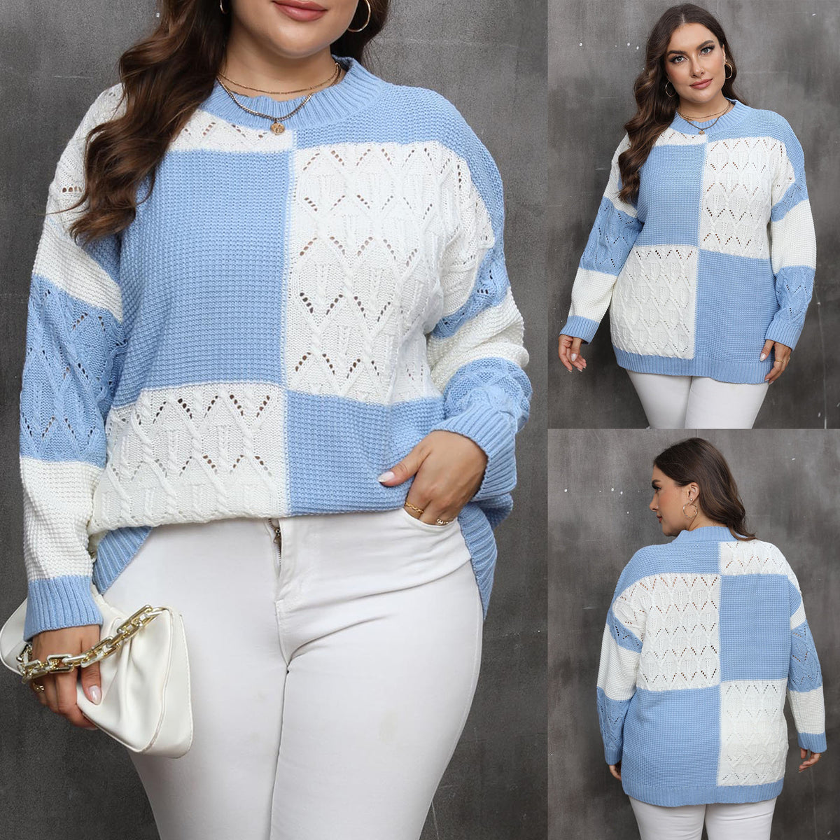 European and American Ladies Top Pullover Shirt
