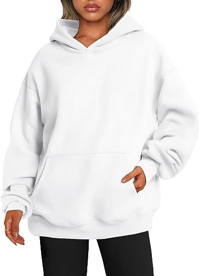 Oversized Hooded Sweatshirt with Pockets