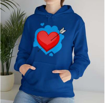 Cute Cartoon Fleece Hooded Sweatshirt for Autumn & Winter