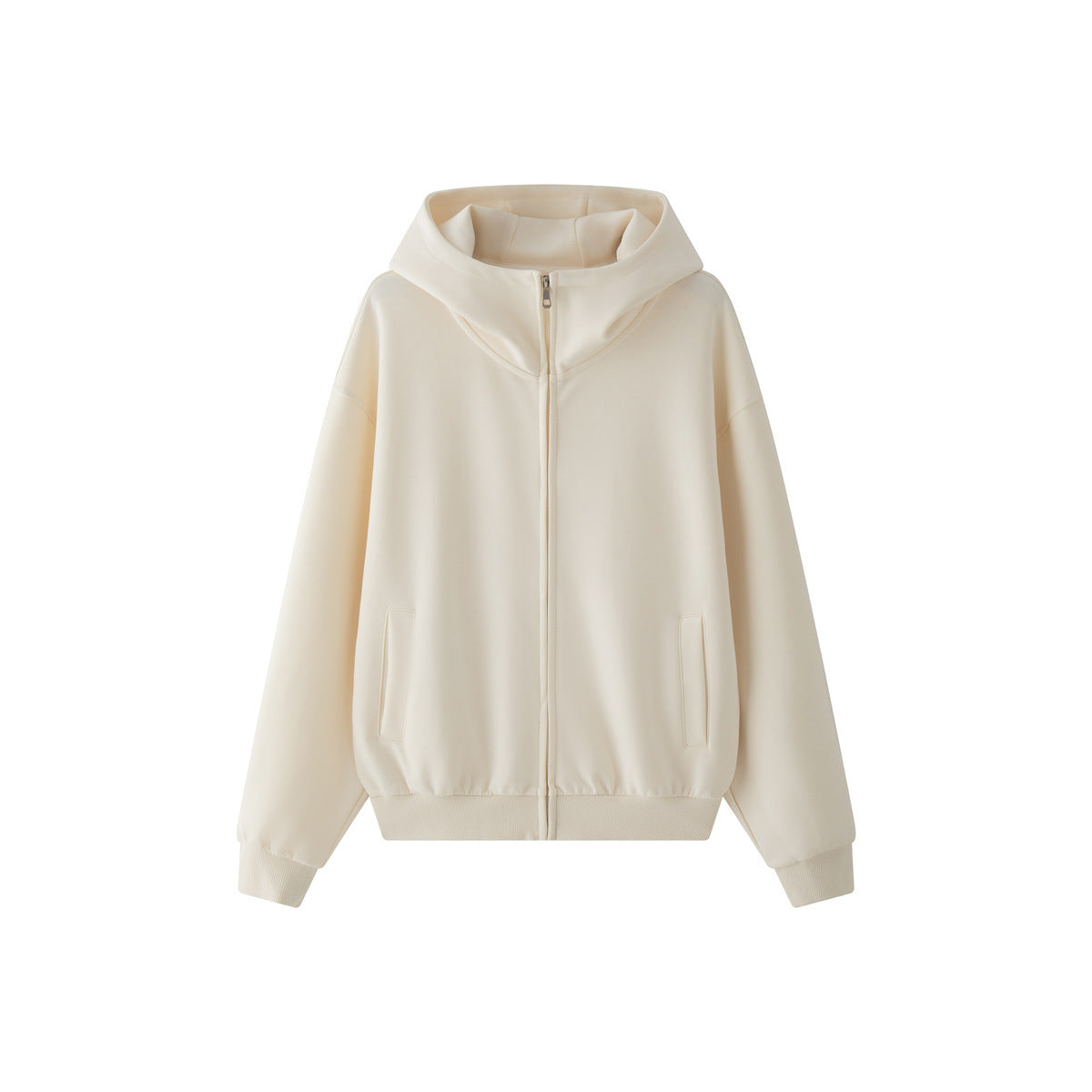 Korean Casual Air Layer Hooded Sweater