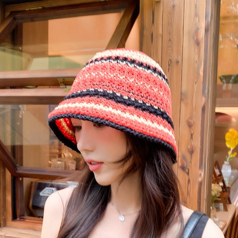 Chic Women's Summer Sun Hat for Vacation & Beach UV Protection