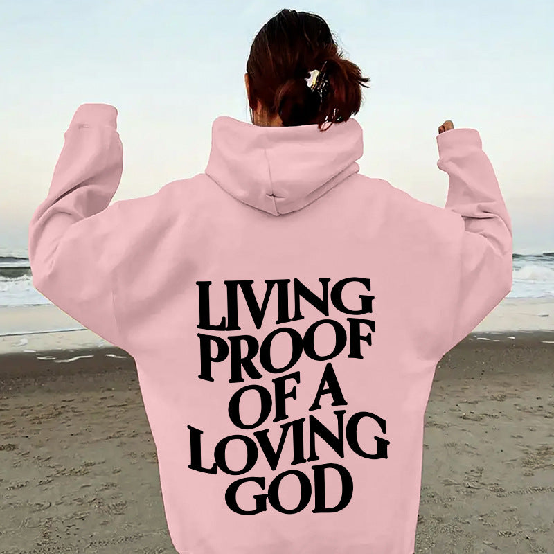Women's Cozy Brushed Fleece Hoodie - Solid Pullover Sweatshirt