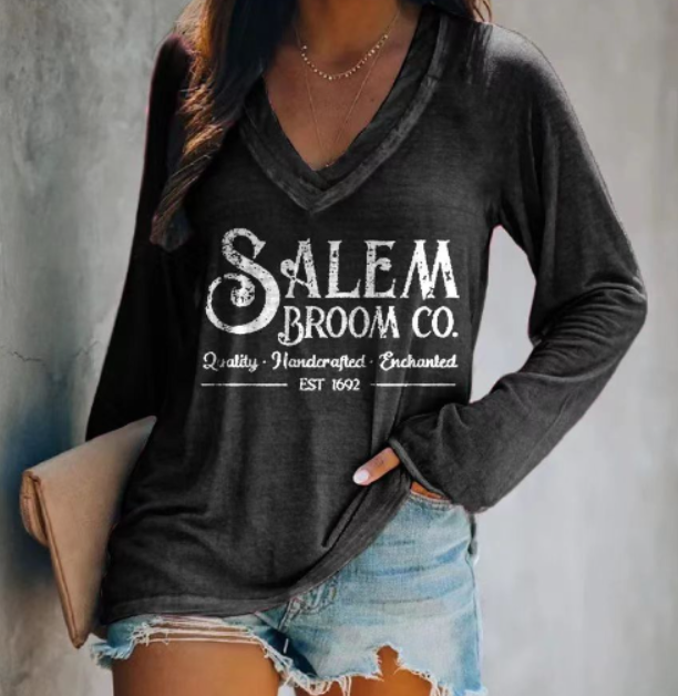 Festive Christmas Long-Sleeve Women's Holiday Tee