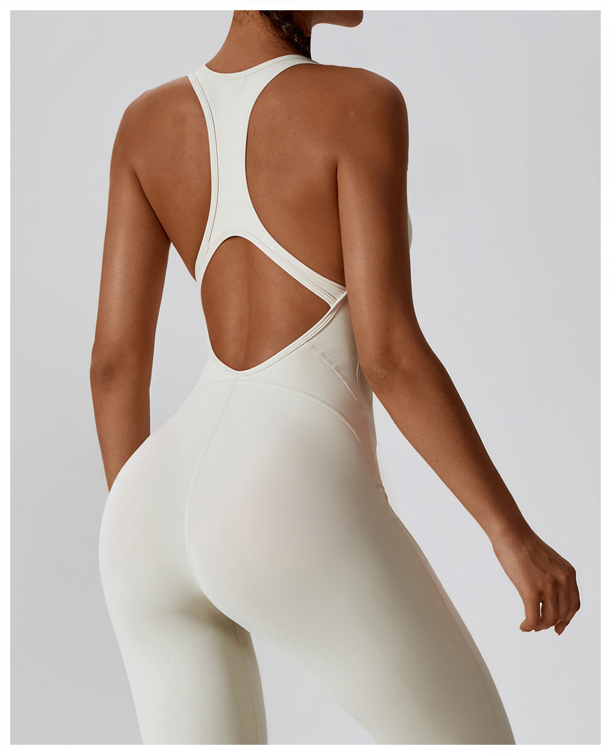 Women's High Elastic One-Piece Yoga Jumpsuit
