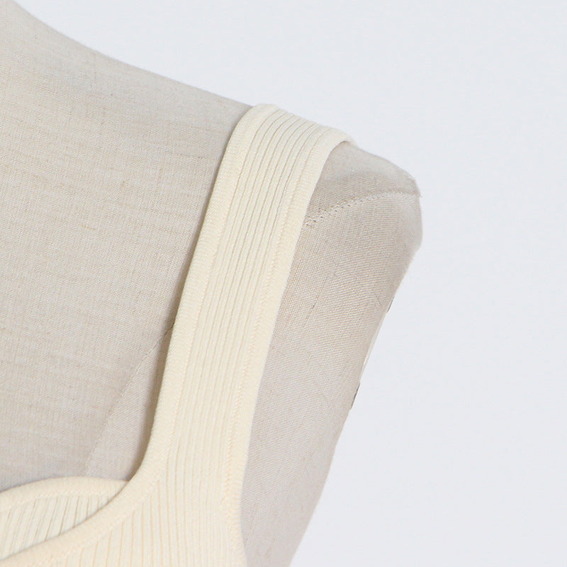 Chic See-Through Fishbone Sling Vest for Women