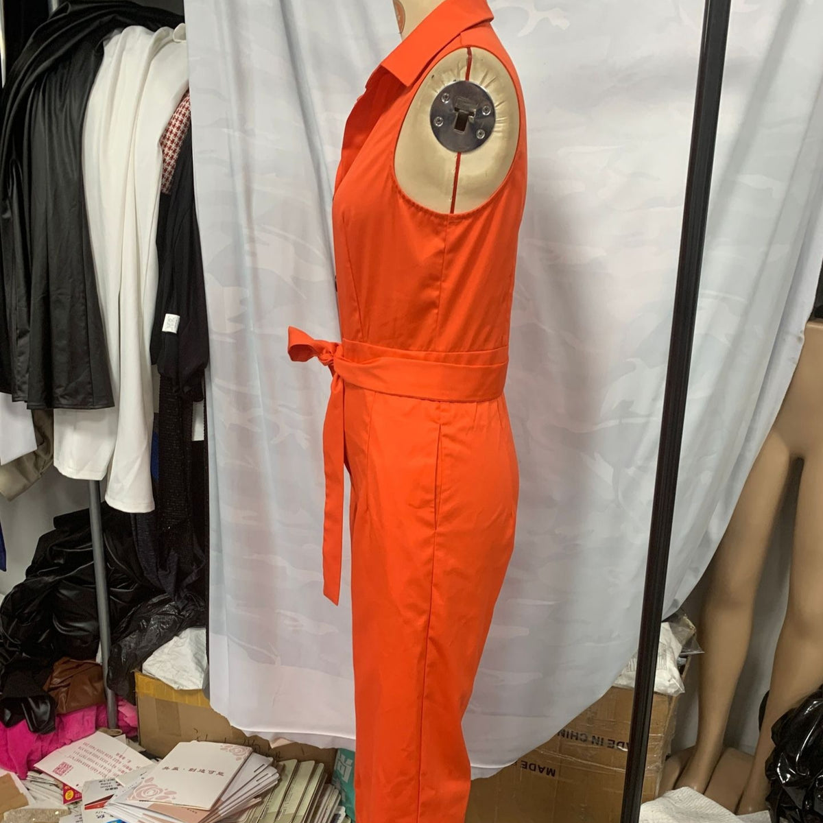 Women's Elegant Solid Color Wide Leg Jumpsuit