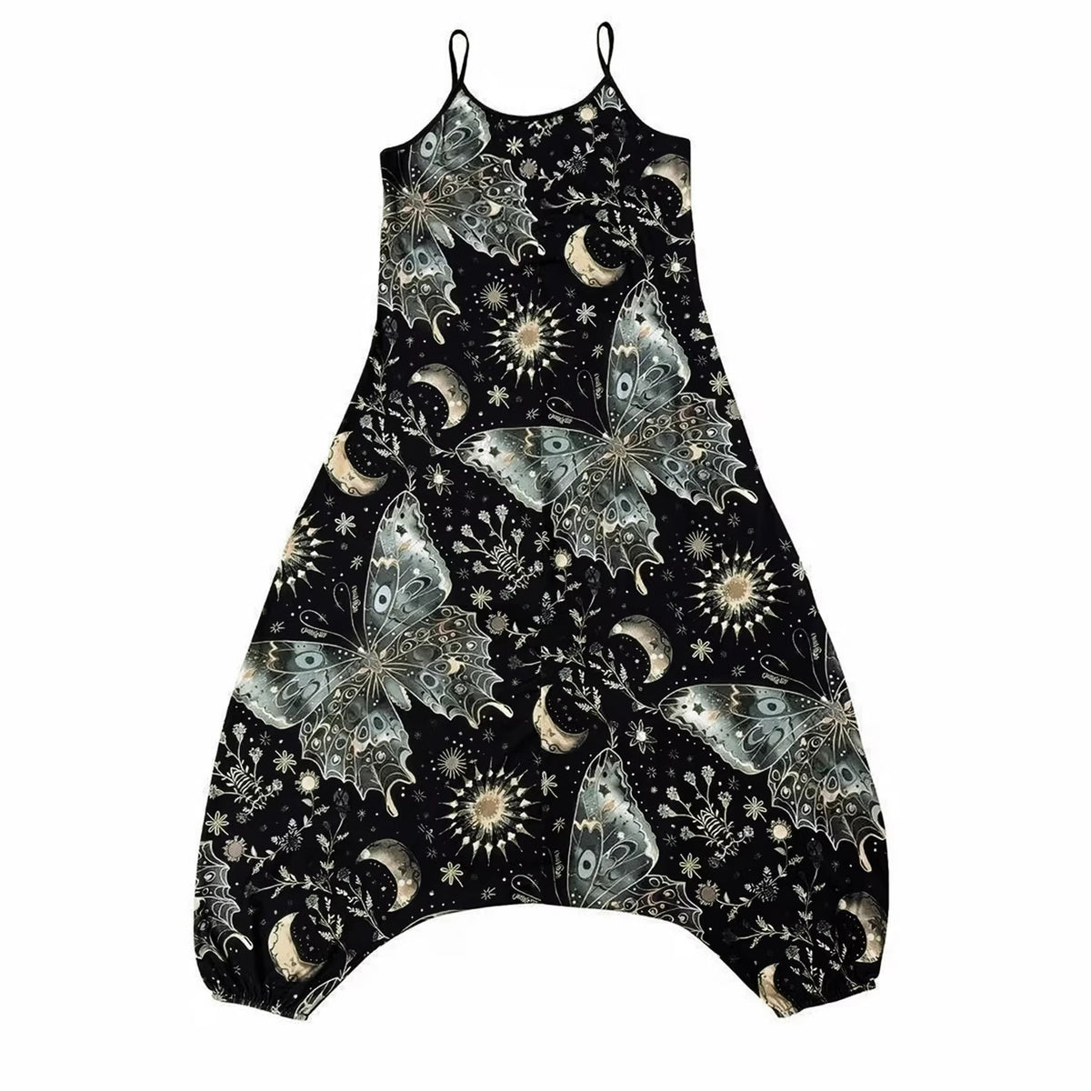 Plus Size Casual Strap One-Piece Jumpsuit