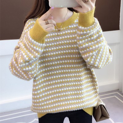 Womens Loose Stylish Knit Base Layer Top for Layering