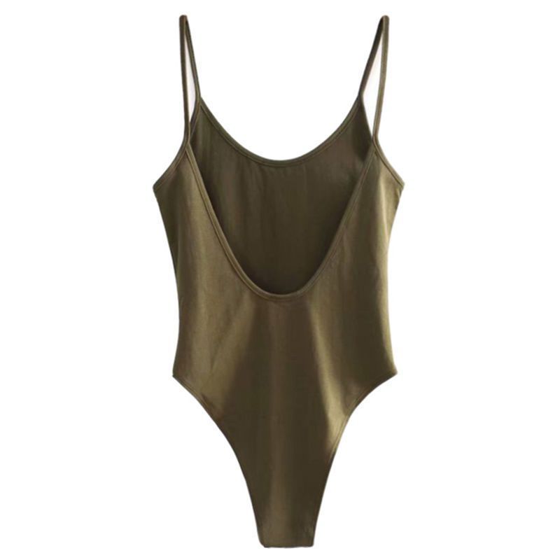 Women's Slim-Fit One-Piece Vest Romper