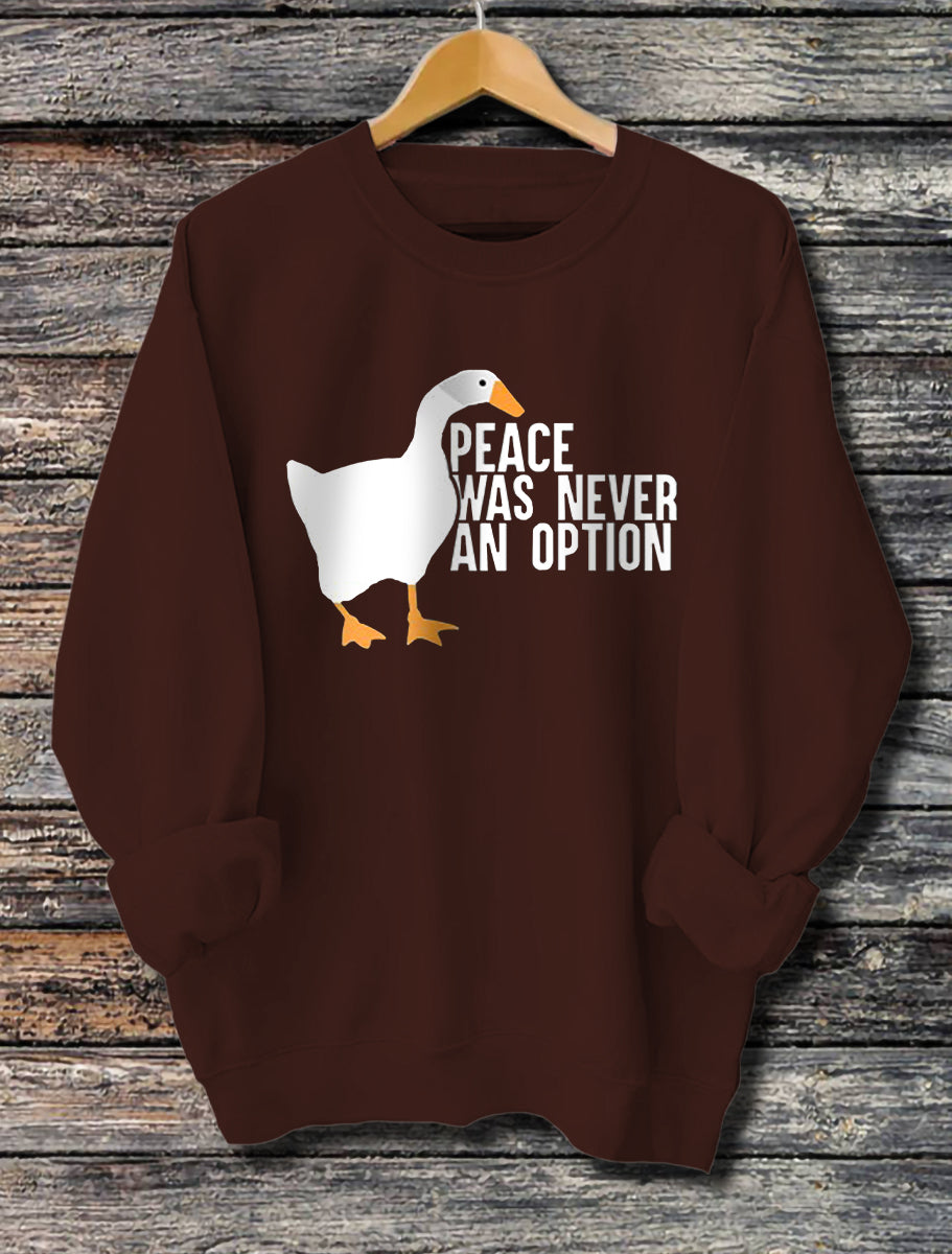 Women's Long Sleeve Printed Hoodie Casual Pullover