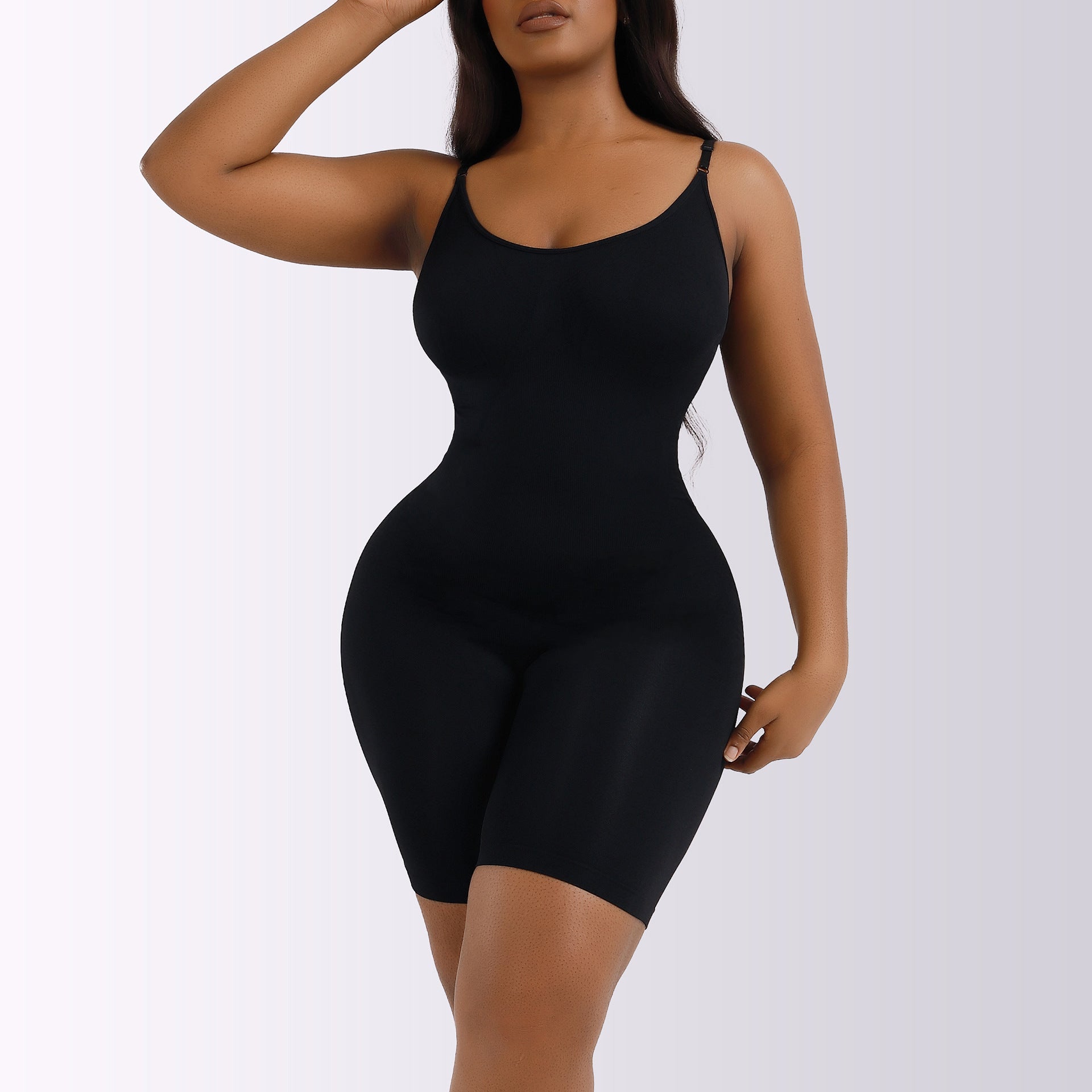 Seamless Plus-Size Postpartum Waist Trainer & Hip Lifter