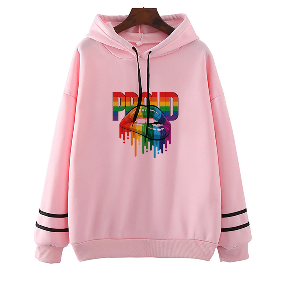 Purple Trendy Casual Long Sleeve Sweatshirt