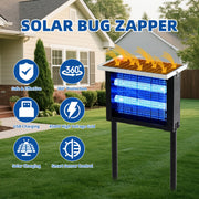 Large Outdoor Mosquito Zapper, 2000 sq. ft Coverage, Cordless Rechargeable Insect Trap