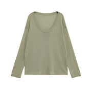 Loose Casual Women's Knitted Sweater