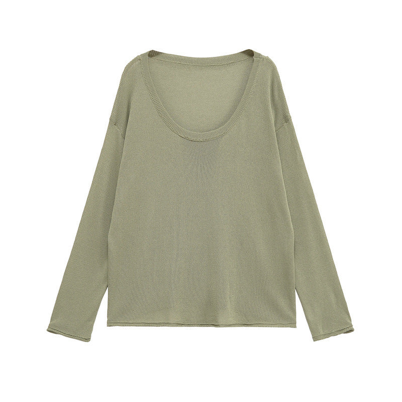 Loose Casual Women's Knitted Sweater