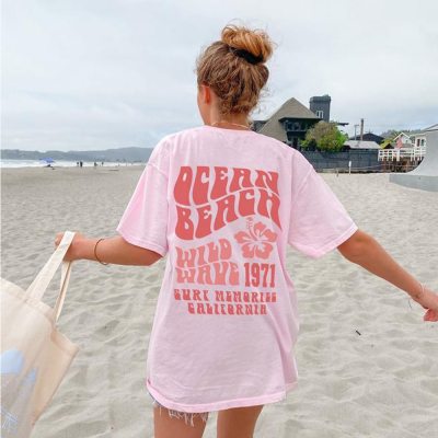 Women's 3D Digital Print Casual Round Neck Short Sleeve Tee