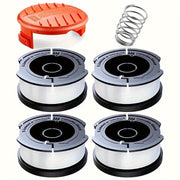 Black+Decker Weed Eater Trimmer Replacement Line Spool Kit: 3Ft (9M) 0.065 Inch (1.65Mm) AF-100 Automatic Feed Line, Compatible with B+D Trimmers