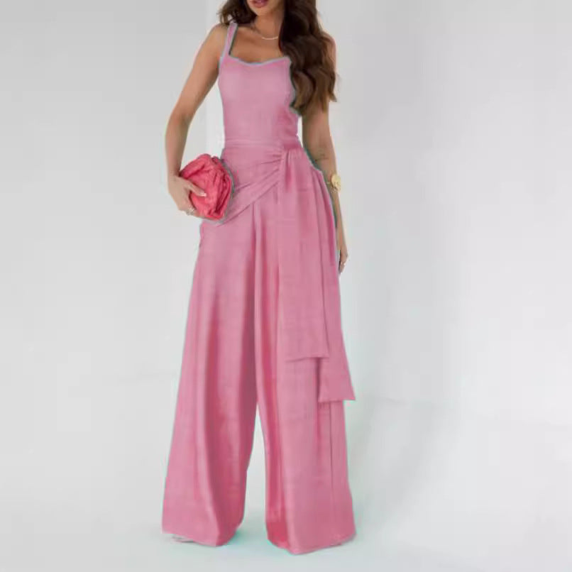 New Style Fashionable Casual Suspender Pants For Women