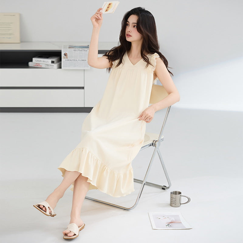 Summer Sexy Sleeveless Strap Long Dress