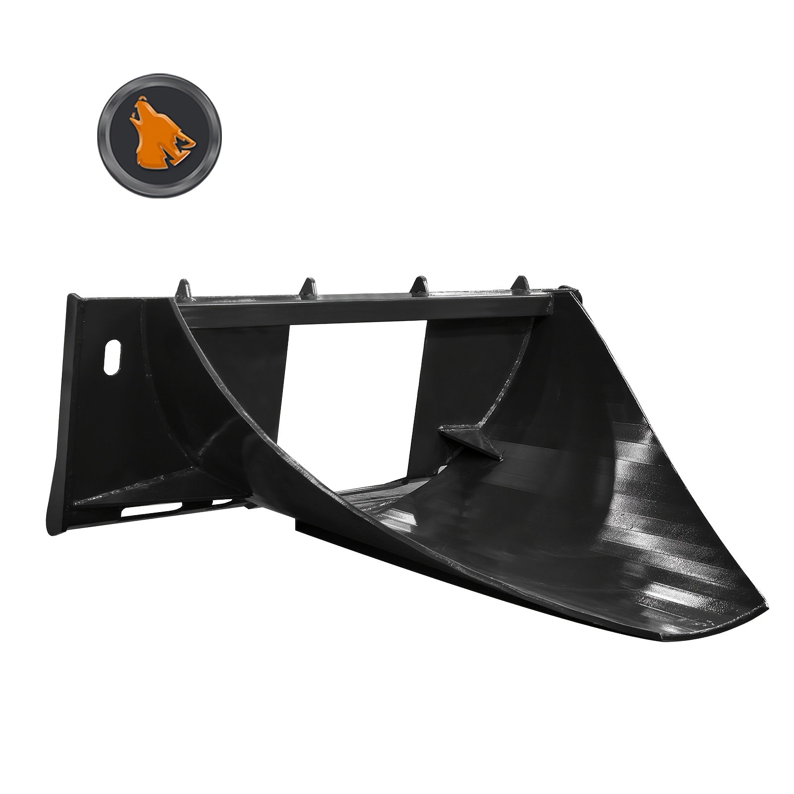 Universal Stump Bucket Attachment for Skid Steer – Quick‑Turn Tree Spade for Small Stumps & Light Roots
