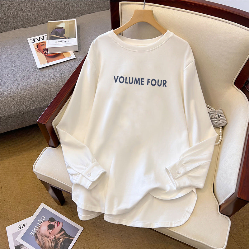 Cute Anime Print Cotton Long Sleeve Hoodie Dress